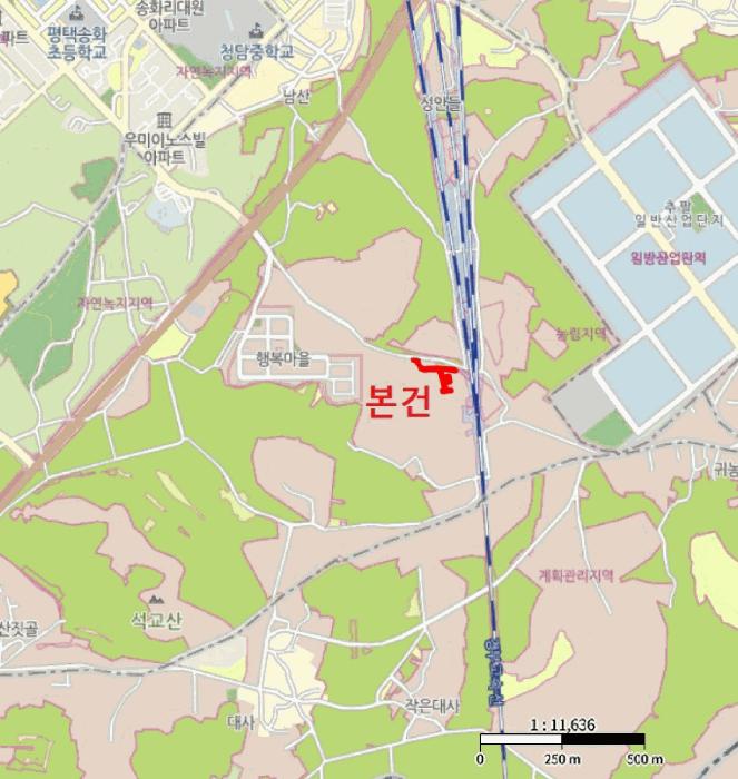 경기도 평택시 팽성읍 남산리 11-44 임야 경매 사진 16