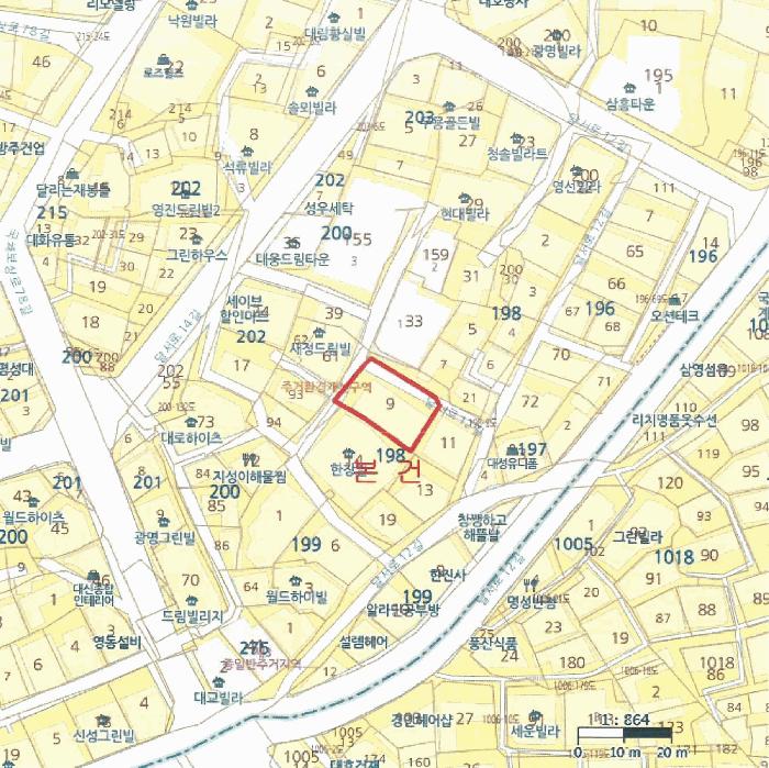 대구광역시 서구 비산동 198-9 3층302호 다세대(빌라) 경매 사진 9