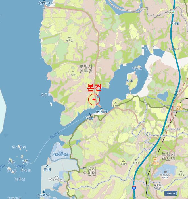충청남도 보령시 천북면 하만리 962-8 임야 경매 사진 10