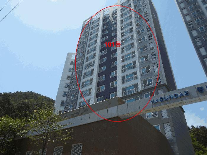 부산광역시 해운대구 송정동 949 해운대경보이리스힐아파트 101동 5층504호 아파트 경매 사진 2