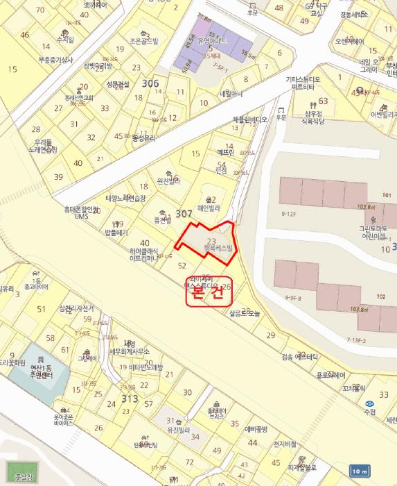 부산광역시 연제구 연산동 307-23 행복케스빌 5층501호 오피스텔 경매 사진 9