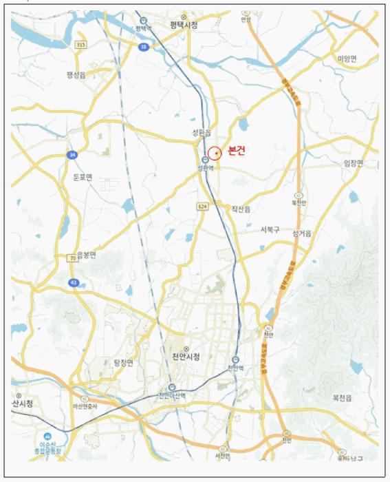 충청남도 천안시 서북구 성환읍 성환리 269-1 대지 경매 사진 14