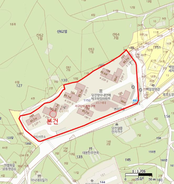 충청남도 당진시 채운동 1152 당진채운동양우내안애아파트 102동 21층2102호 아파트 경매 사진 12