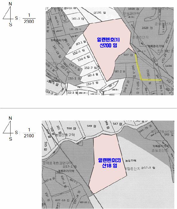 충청남도 태안군 원북면 황촌리 산77 임야 경매 사진 18