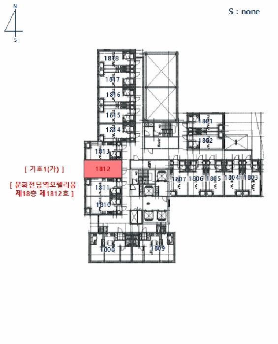 광주광역시 동구 금동 19-3 문화전당역오펠리움 18층1812호 오피스텔 경매 사진 11