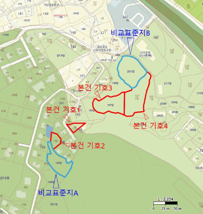 경상북도 경주시 현곡면 금장리 197 답 경매 사진 8