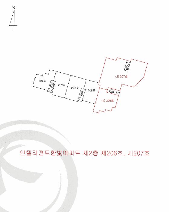 제주특별자치도 제주시 노형동 3779-5 인텔리젼트한빛아파트 2층 206호 근린상가 경매 사진 9