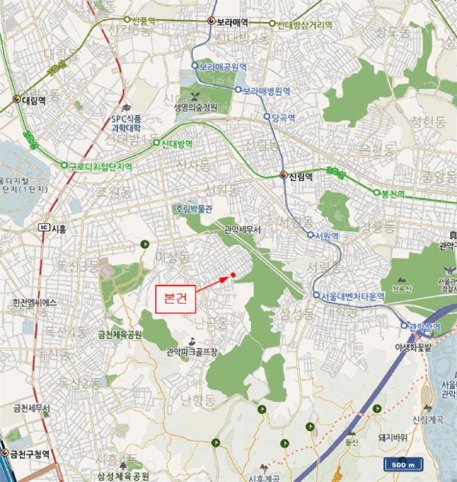 서울특별시 관악구 신림동 610-246 레미안아트빌 1층103호 다세대(빌라) 경매 사진 12