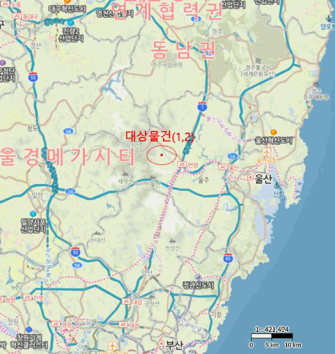 울산광역시 울주군 상북면 거리 241 답 경매 사진 7