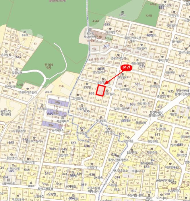 서울특별시 관악구 봉천동 635-516 아르떼빌 3층301호 다세대(빌라) 경매 사진 13