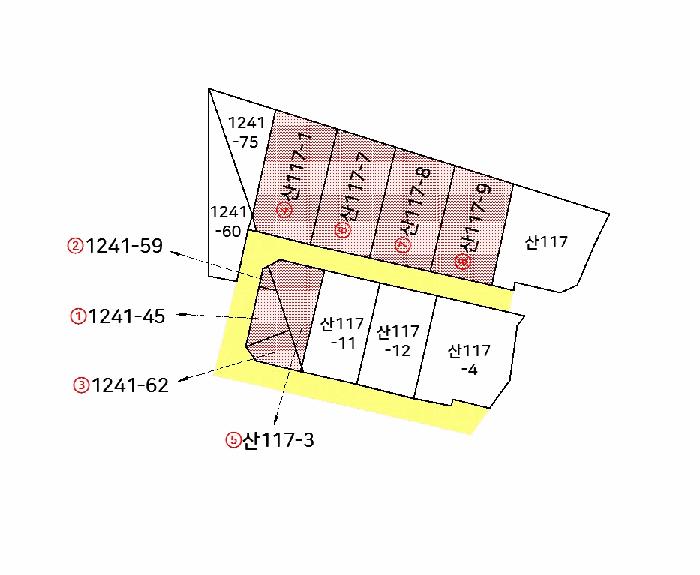 경상북도 영천시 오미동 1241-45 임야 경매 사진 17