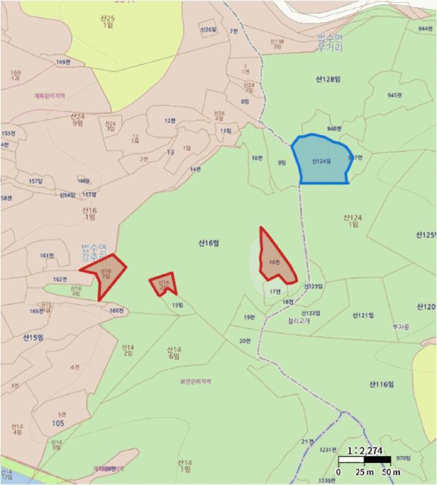경상남도 함안군 법수면 강주리 산16-2 임야 경매 사진 10