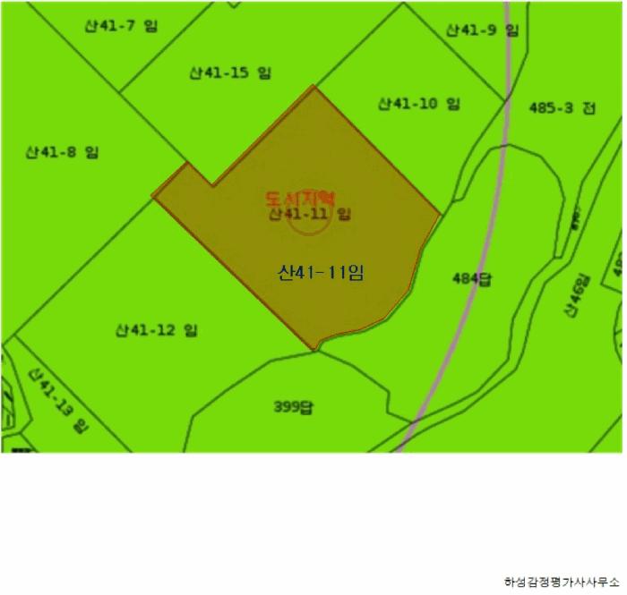 울산광역시 울주군 서생면 명산리 산41-11 임야 경매 사진 7
