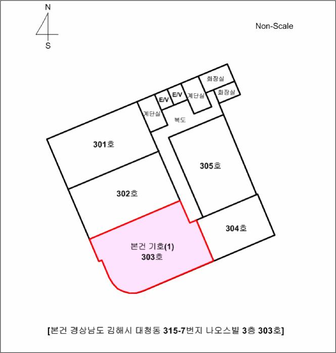 경상남도 김해시 대청동 315-7 나오스빌 3층303호 근린상가 경매 사진 16