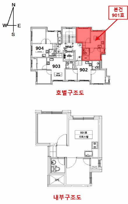 서울특별시 금천구 독산동 303-4 미림에이클래스 제101동 제9층 제901호 오피스텔 경매 사진 10