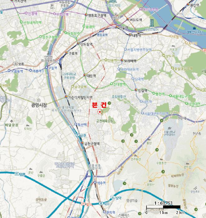 서울특별시 금천구 독산동 994-14 글로리움 제2층 제202호 다세대(빌라) 경매 사진 15