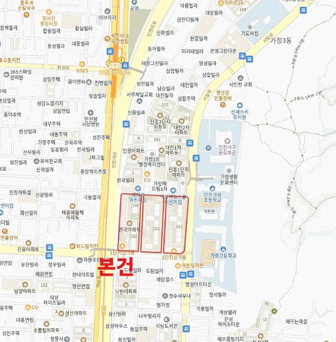 인천광역시 서구 가정동 567 한국아파트 102동 14층1404호 아파트 경매 사진 13