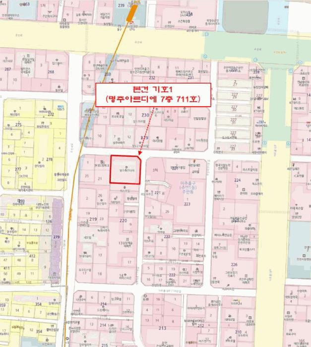 인천광역시 미추홀구 주안동 220-1 명주아르디에 7층711호 아파트 경매 사진 13