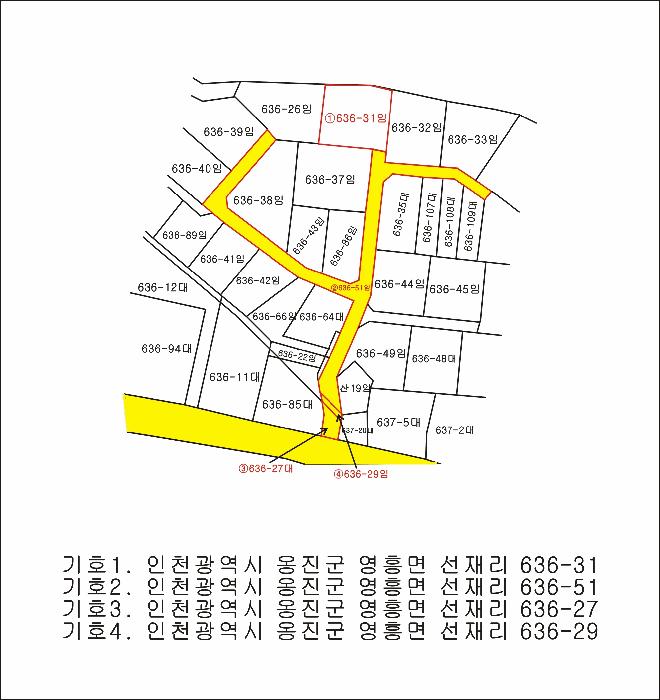 인천광역시 옹진군 영흥면 선재리 636-31 임야 경매 사진 10