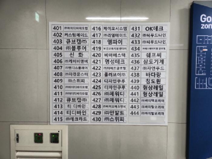 인천광역시 서구 오류동 1656-1 블루텍 4층공존-414호 아파트형공장 경매 사진 11