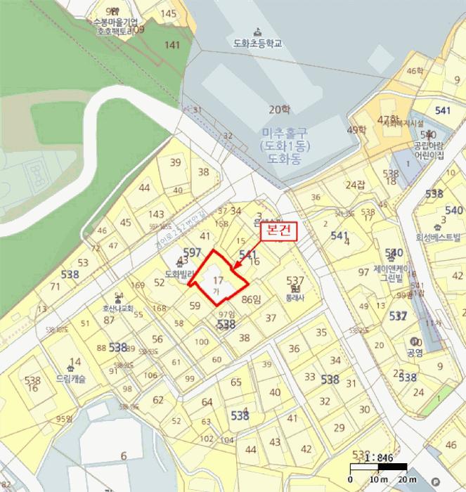인천광역시 미추홀구 도화동 541-17 도화빌라 가동 1층201호 다세대(빌라) 경매 사진 12