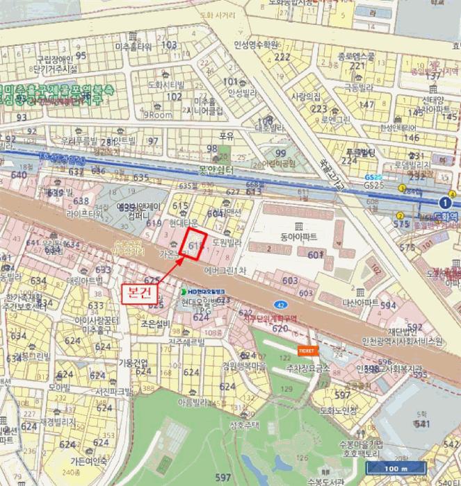 인천광역시 미추홀구 도화동 618-2 뉴더웰 15층1504호 아파트 경매 사진 10