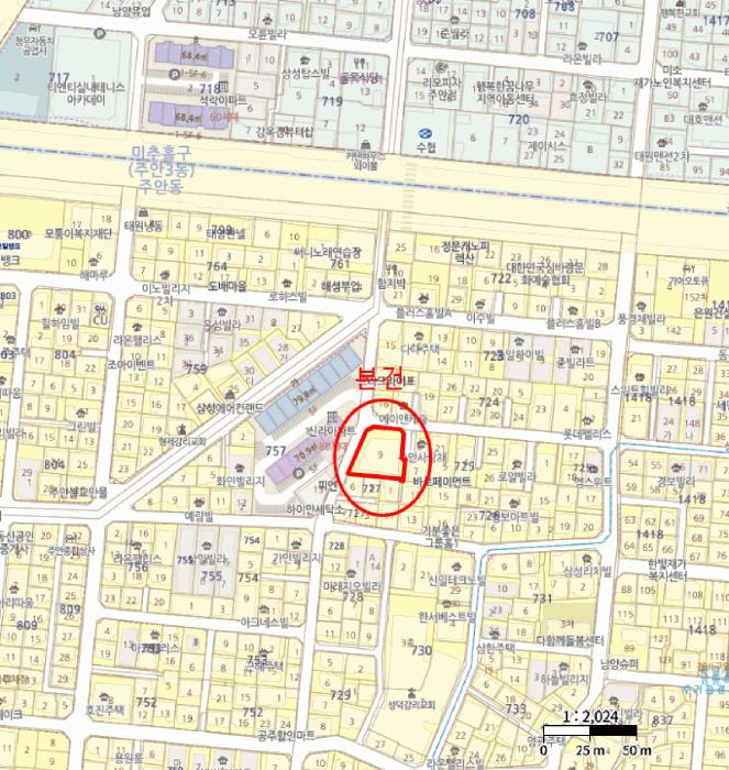 인천광역시 미추홀구 주안동 725-9 호방무지개 5층504호 다세대(빌라) 경매 사진 13