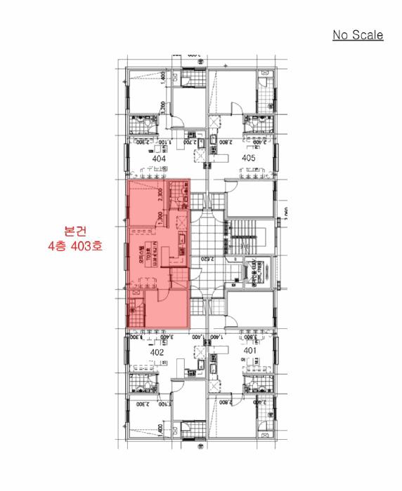 인천광역시 남동구 구월동 1139-5 제이앤제이오피스텔 4층403호 오피스텔 경매 사진 11