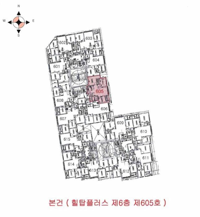 인천광역시 미추홀구 주안서로 18, 6층605호 (주안동,힐탑플러스)구) 인천광역시 미추홀구 주안동 202-1 오피스텔 경매 사진 8