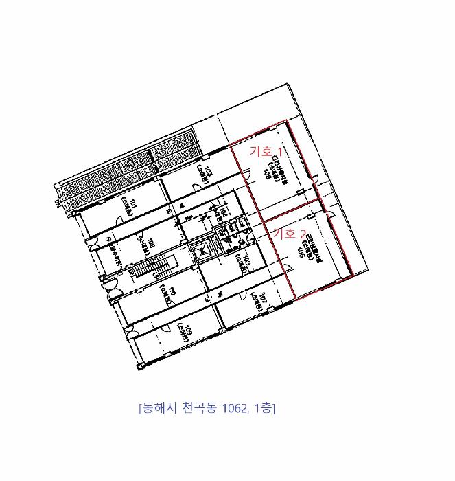 강원특별자치도 동해시 천곡동 1062 1층105호 근린상가 경매 사진 7
