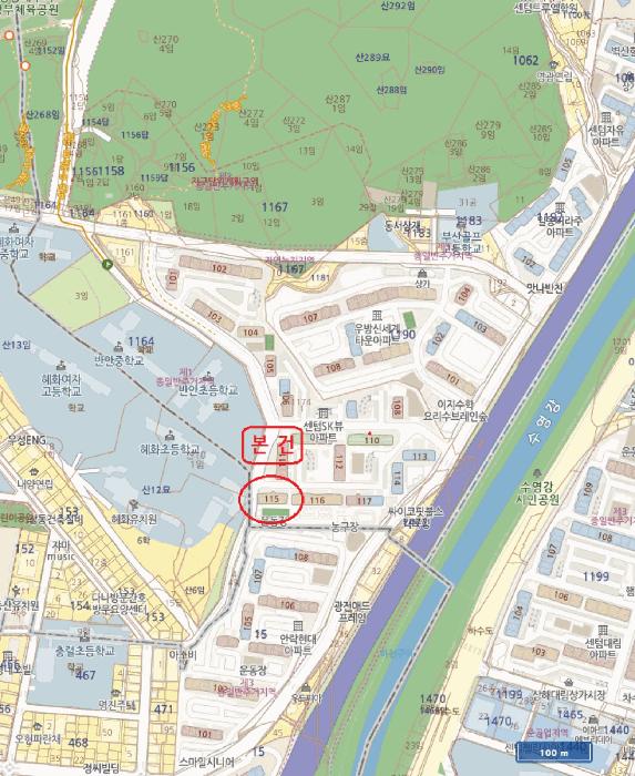 부산광역시 해운대구 반여동 1174-1 센텀에스케이뷰아파트 115동 24층2402호 아파트 경매 사진 12
