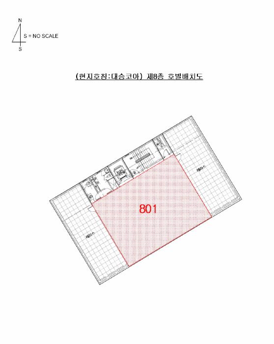 부산광역시 해운대구 좌동 1483-4 8층801호 근린상가 경매 사진 10