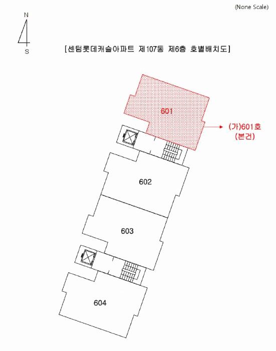 부산광역시 해운대구 반여동 1619 센텀롯데캐슬아파트 107동 6층601호 아파트 경매 사진 8
