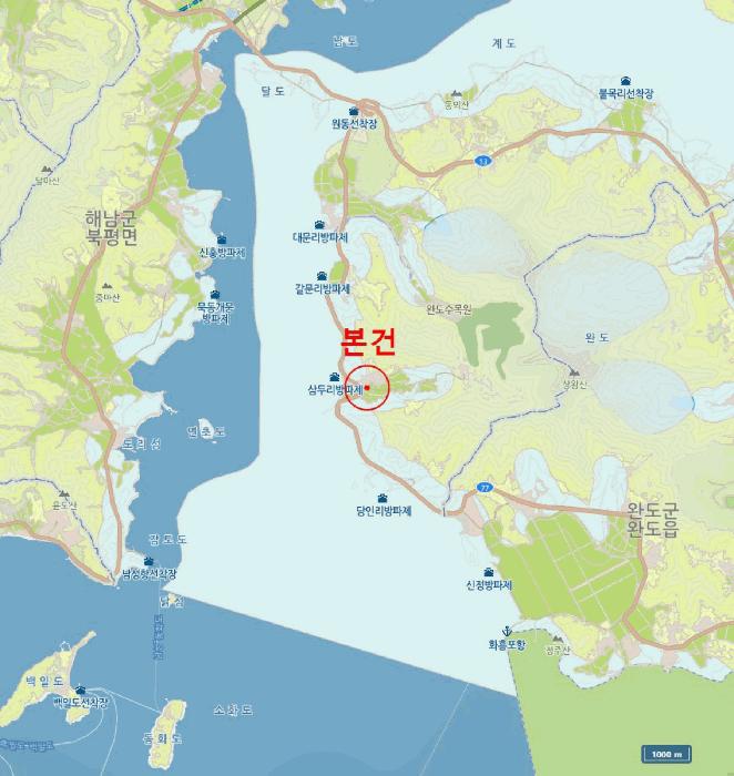 전라남도 완도군 군외면 삼두리 814-4 창고 경매 사진 13