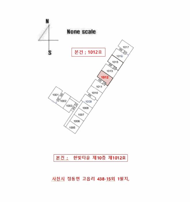 경상남도 사천시 정동면 고읍리 438-15 한빛타운 10층1012호 아파트 경매 사진 11