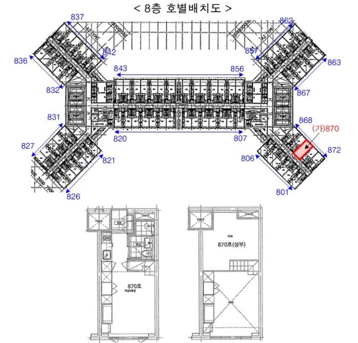인천광역시 서구 경중로 20, 8층 870호(경서동, 청라로데오시티포레안)구) 인천광역시 서구 경서동 0 오피스텔 경매 사진 9