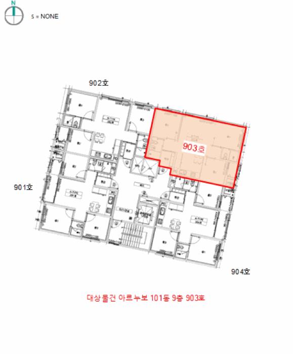 인천광역시 미추홀구 주안동 199-9 아르누보 101 9층903호 오피스텔 경매 사진 12