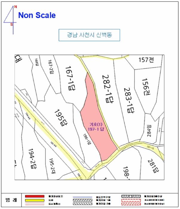 경상남도 사천시 신벽동 197-1 답 경매 사진 8
