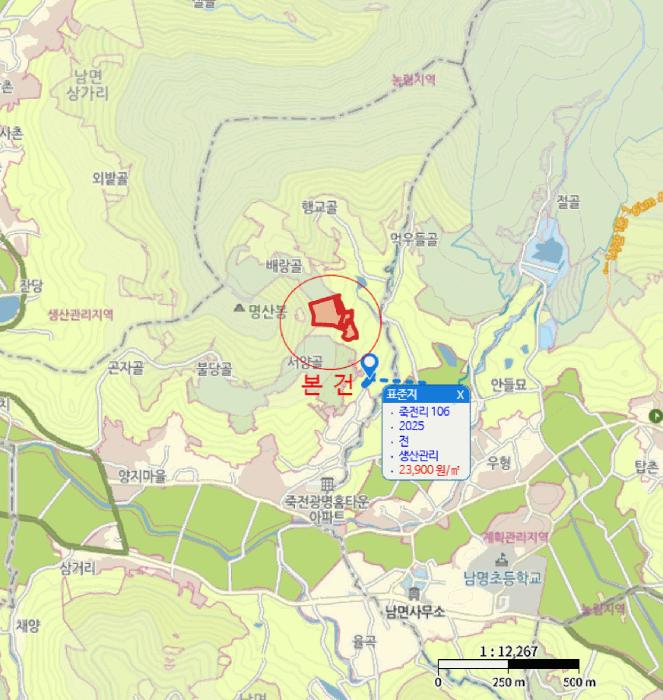 경상남도 남해군 남면 죽전리 72-1 전 경매 사진 11