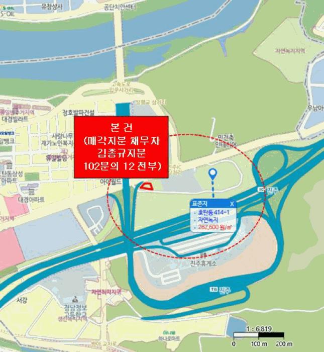 경상남도 진주시 호탄동 424-2 답 경매 사진 12