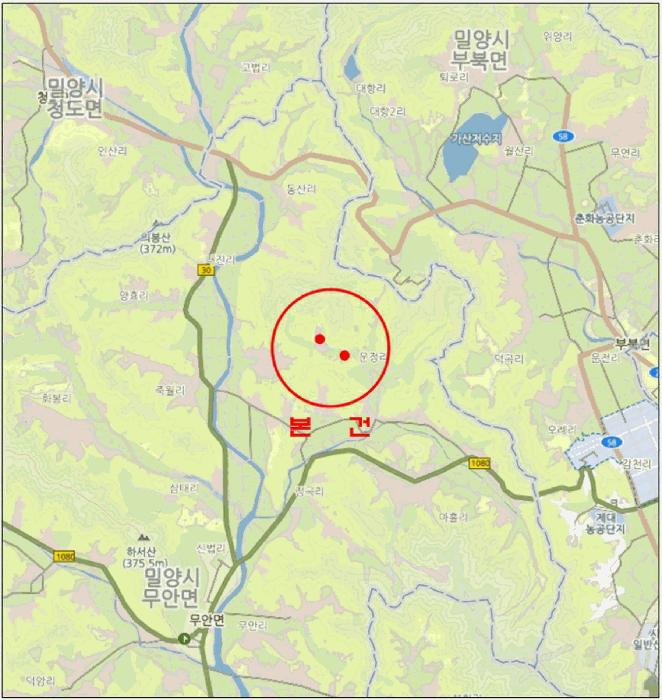 경상남도 밀양시 무안면 운정리 547 답 경매 사진 15