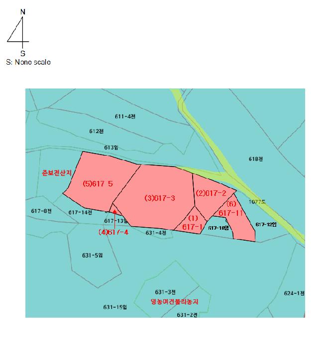 경상남도 창녕군 대합면 등지리 617-1 임야 경매 사진 19