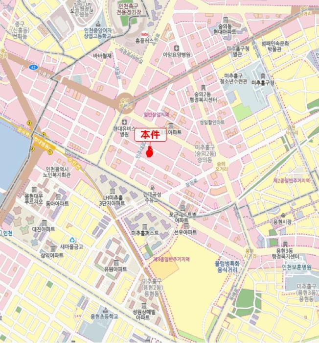 인천광역시 미추홀구 숭의동 303-92 샤인힐 10층1005호 오피스텔 경매 사진 13