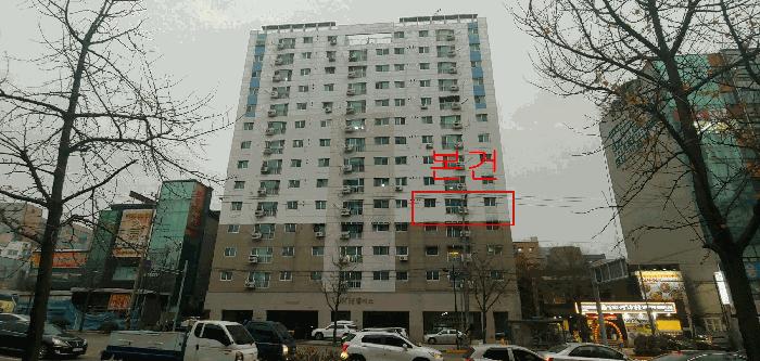 인천광역시 미추홀구 용현동 627-141 에이치엠팰리스 5층502호 오피스텔 경매 사진 1
