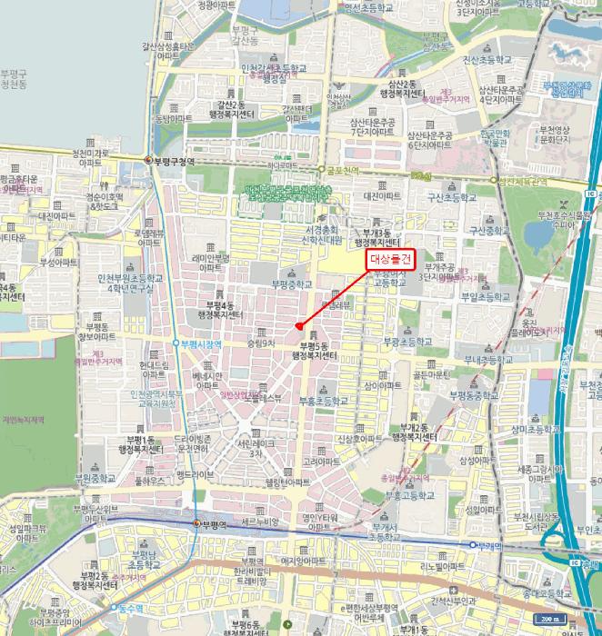인천광역시 부평구 부평동 378-9 남송아파트 2층204호 오피스텔 경매 사진 12