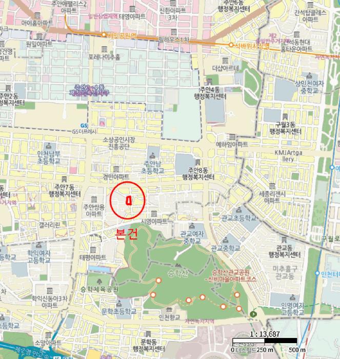 인천광역시 미추홀구 주안동 1211-31 4층405호 아파트 경매 사진 10