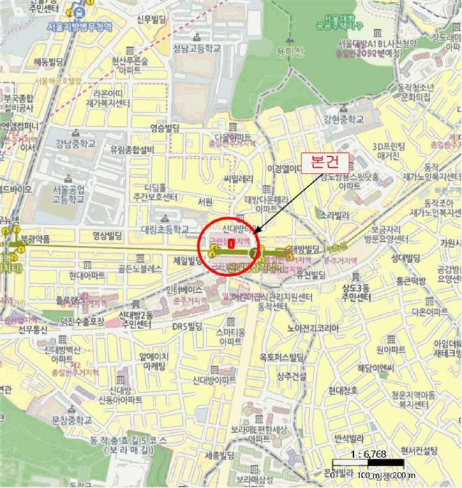 서울특별시 동작구 대방동 394-11 대방주상복합빌딩 5층502호 오피스텔 경매 사진 12