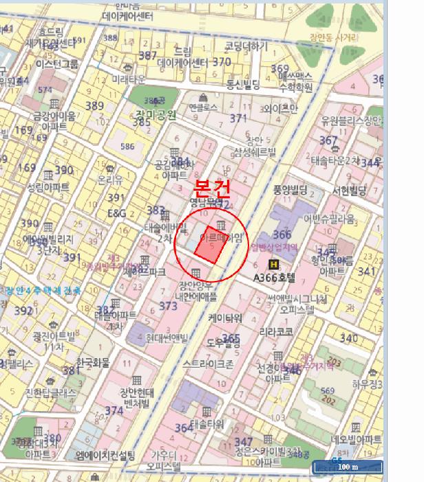 서울특별시 동대문구 장안동 372-5 장안뉴씨티 4층 412호 오피스텔 경매 사진 12