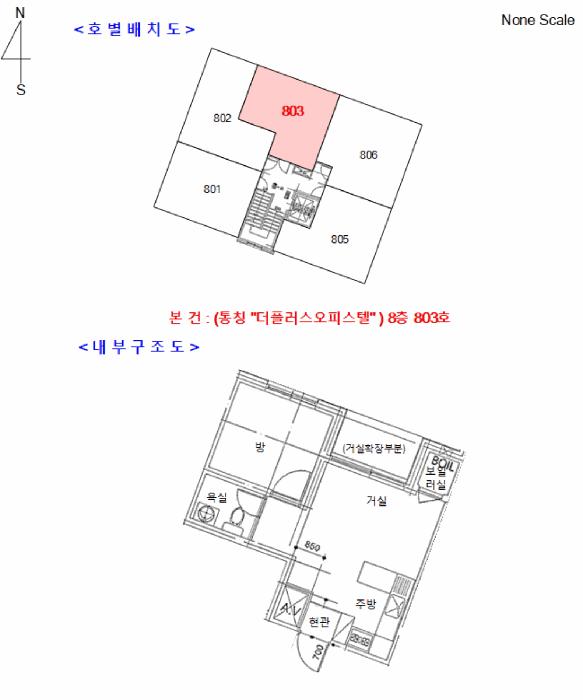 경기도 남양주시 금곡동 404-151 주건축물 1동 8층803호 오피스텔 경매 사진 10