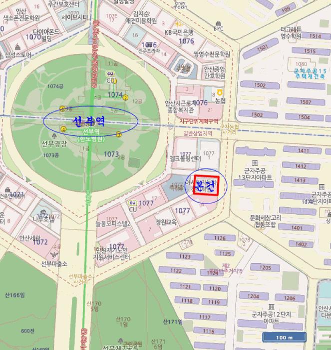 경기도 안산시 단원구 선부동 1077-3 다이아몬드프라자 5층506호 근린상가 경매 사진 9